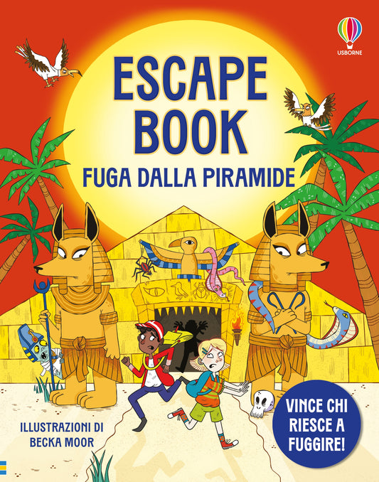 Fuga dalla piramide - Sam Smith - Usborne - copertina
