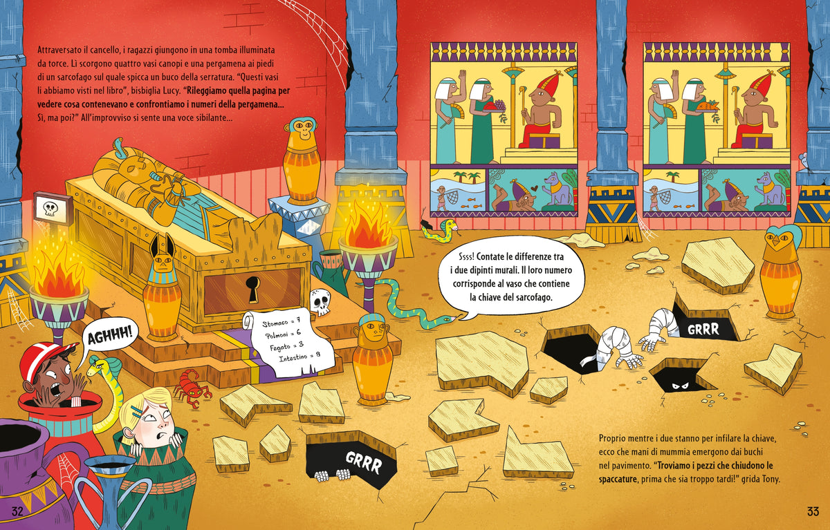 Fuga dalla piramide - Usborne - pagine interne