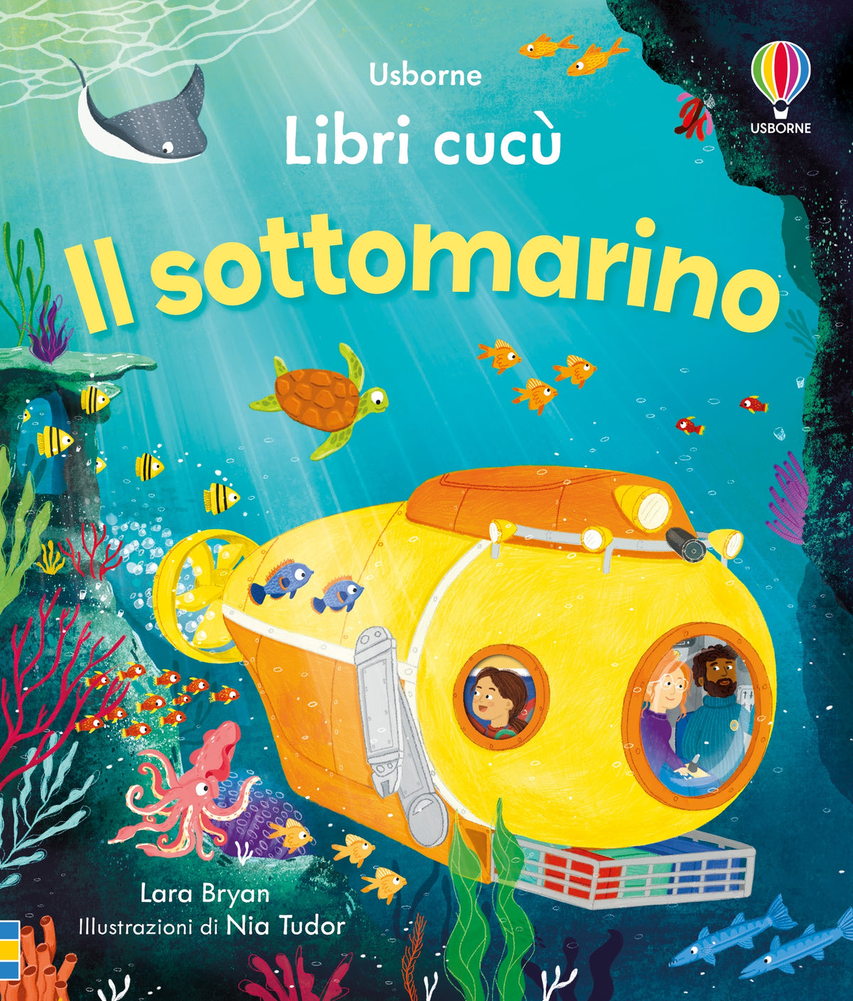 Libri cucù - Il sottomarino - Lara Bryan - Usborne - copertina