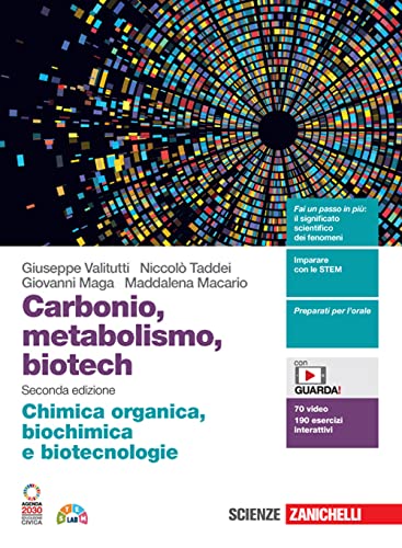 Carbonio Metabolismo Biotecnologie Vol Unico - Zanichelli - usato