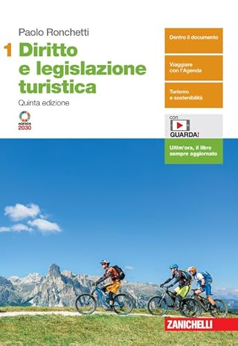 Diritto e Legislazione Turistica - Zanichelli - usato