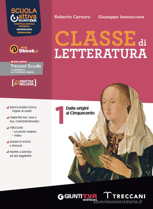 Copertina - Classe Di Letteratura. 1