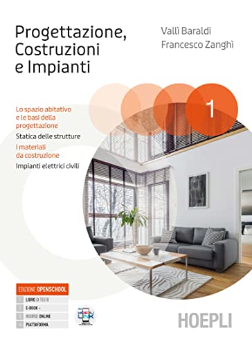 Progettazione Costruzioni Impianti Vol 1 - Hoepli - usato