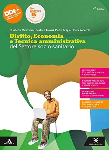Diritto Economia Tecnica Amministrativa Vol 2 - Scuola e Azienda - usato