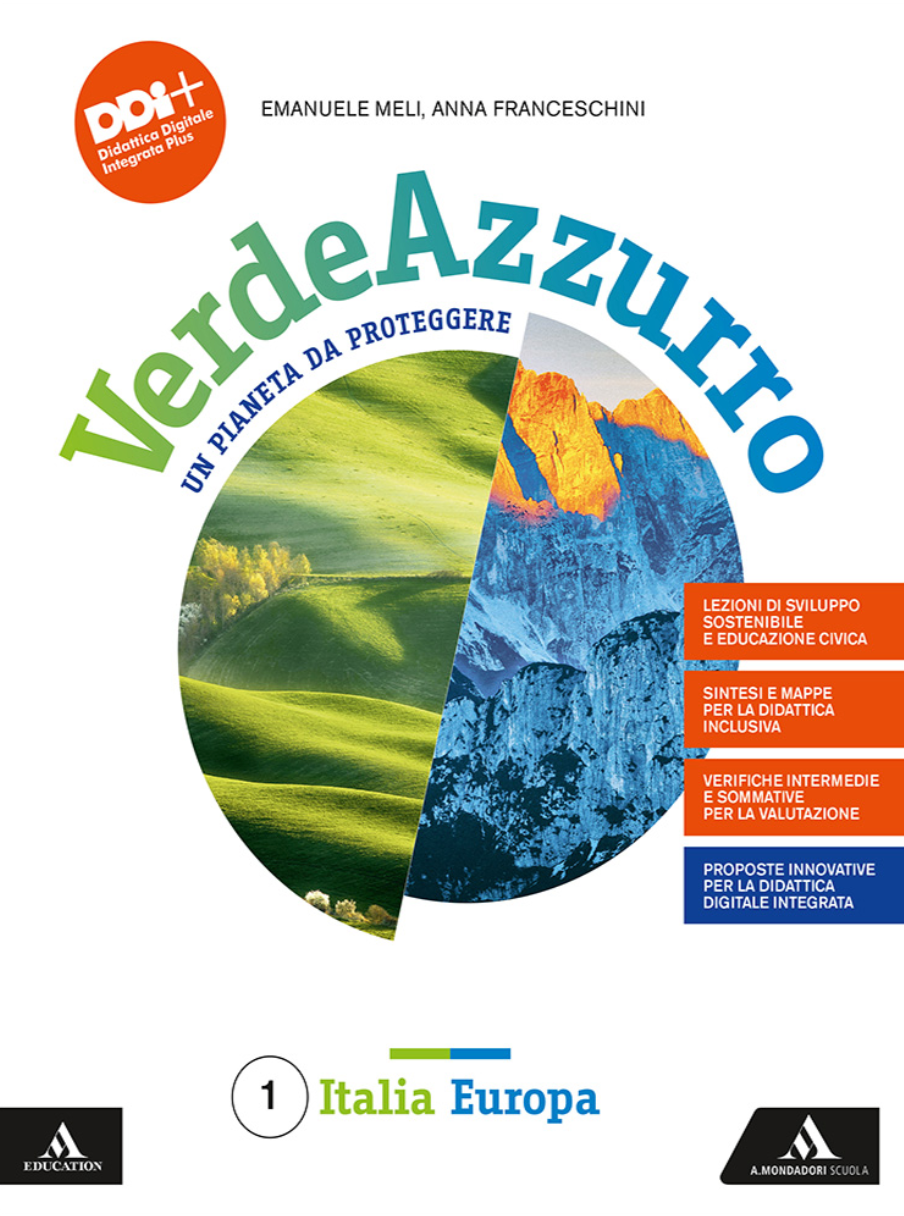 VerdeAzzurro 1 - Italia Europa + Atlante 1 + Le regioni d'Italia su Libro digitale - Centroscuola