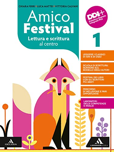 Amico Festival Mito Epica Vol 1 - Arnoldo Mondadori Scuola - usato
