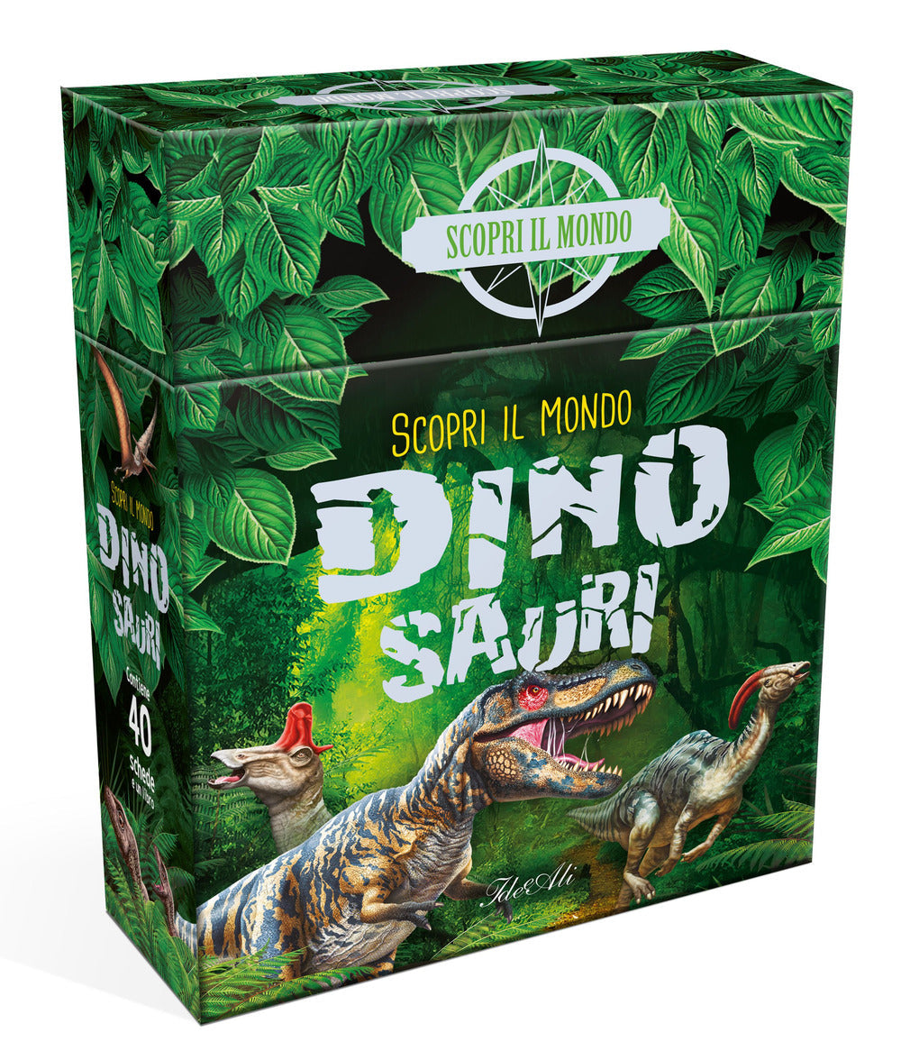 Dinosauri. Scopri il mondo. Ediz. a colori. Con gioco - IdeeAli