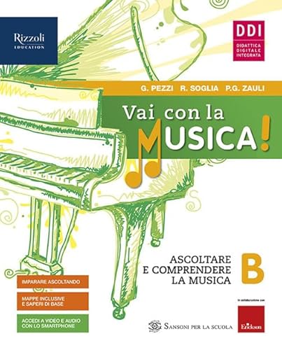 Vai con la Musica Vol BC - Sansoni Scolastico - usato