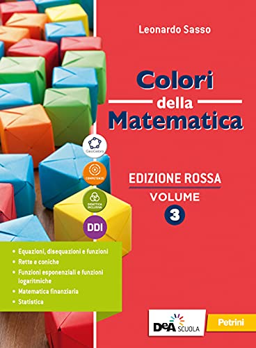 Colori della Matematica Ed Rossa Vol 3 - Petrini - usato