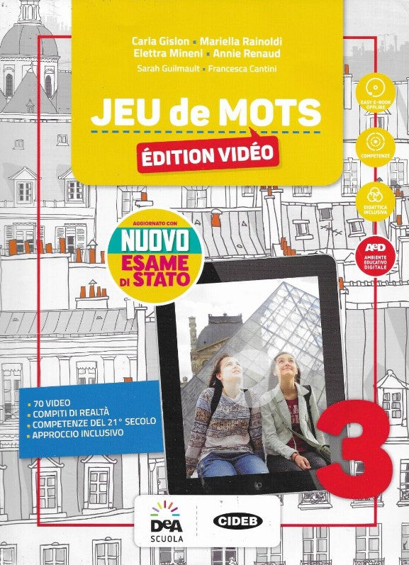 Jeu de mots - Vol. 3 - Livre de l'eleve et cahier + Nuovo esame di stato + Jeu de cartes - Centroscuola