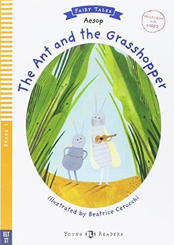 The Ant and the Grasshopper - favola di Esopo in inglese per la scuola primaria, ELi