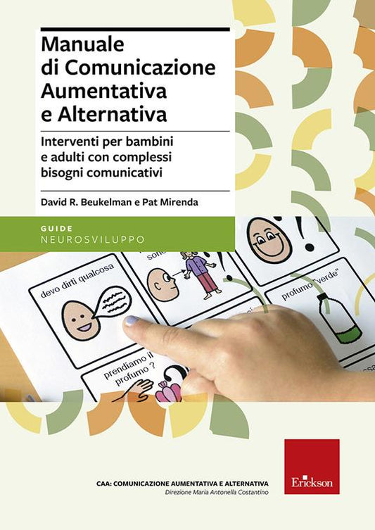 Manuale di comunicazione aumentativa e alternativa - David R. Beukelman, Pat Mirenda - Erickson - copertina