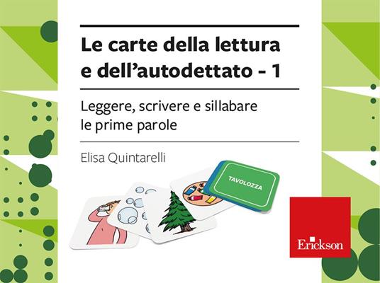 Copertina di Le carte della lettura e dell'autodettato di Elisa Quintarelli - Erickson