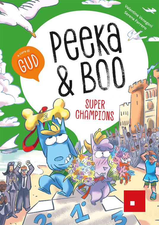 Copertina di Peeka & Boo Super Champions - Erickson, l'inglese a fumetti per bambini