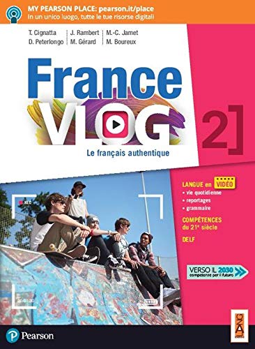 France Vlog. Livre Et Cahier+Coup D`Oil+Le Francais  2 - Centroscuola