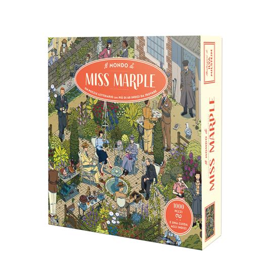 Il mondo di Miss Marple - Puzzle 1000 pezzi - L'Ippocampo