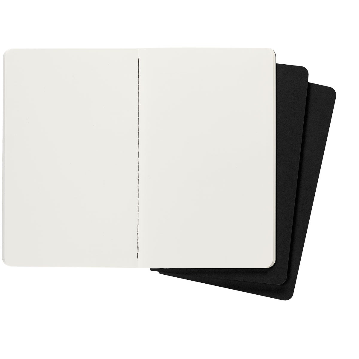 Moleskine Cahier Large pagine bianche aperto - Centroscuola