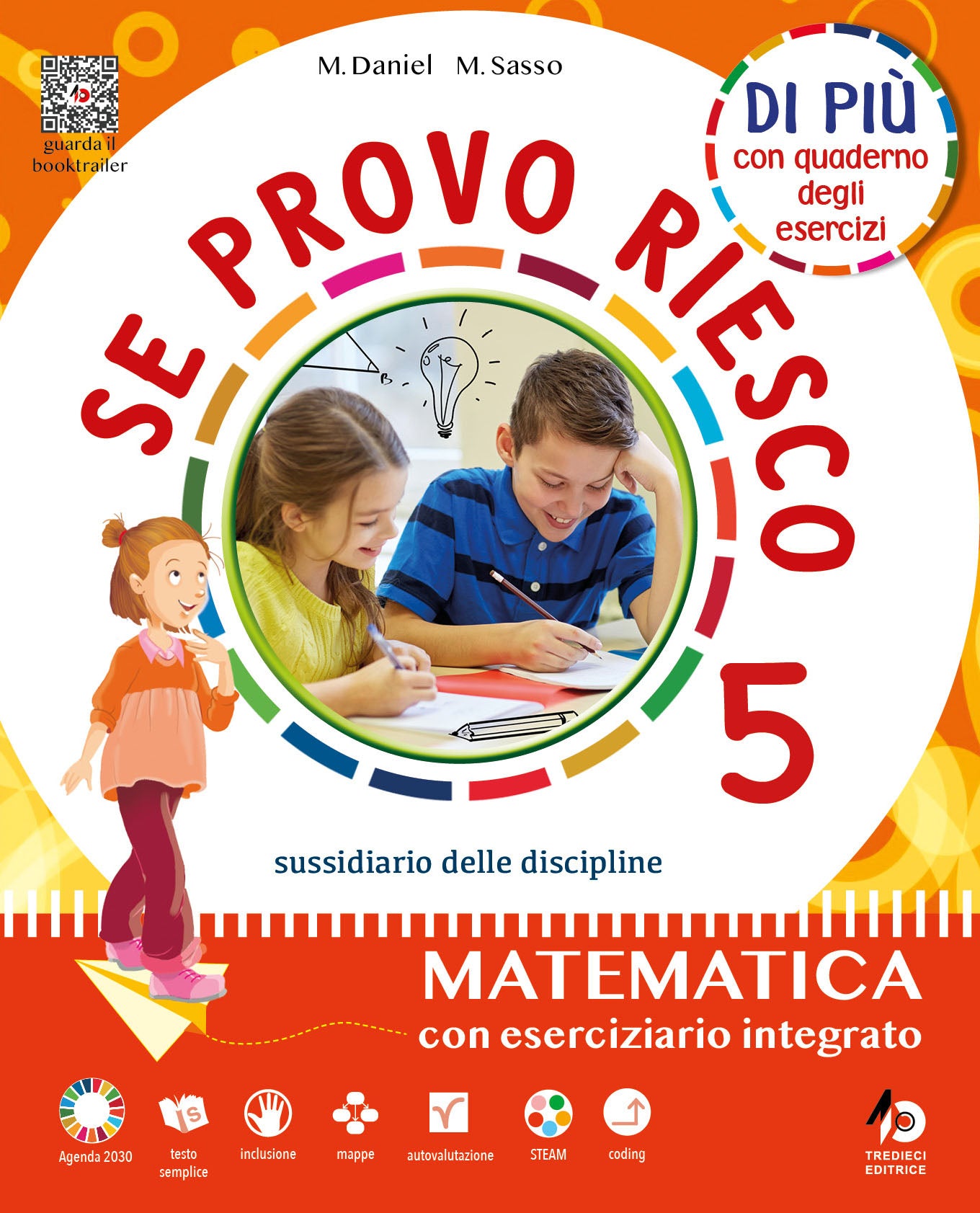Se provo riesco di più – Sussidiario delle discipline 5 area scientifica - copertina