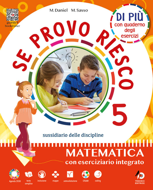 Se provo riesco di più – Sussidiario delle discipline 5 area scientifica - copertina