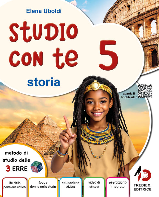 Studio con te 5 area antropologica - copertina