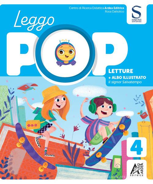 Leggo Pop 4 - Set Linguaggi - Ardea Editrice - copertina