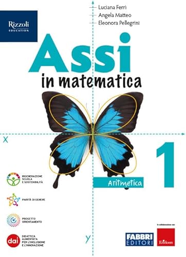 Assi in Matematica Vol 1 - Fabbri Scolastico - usato