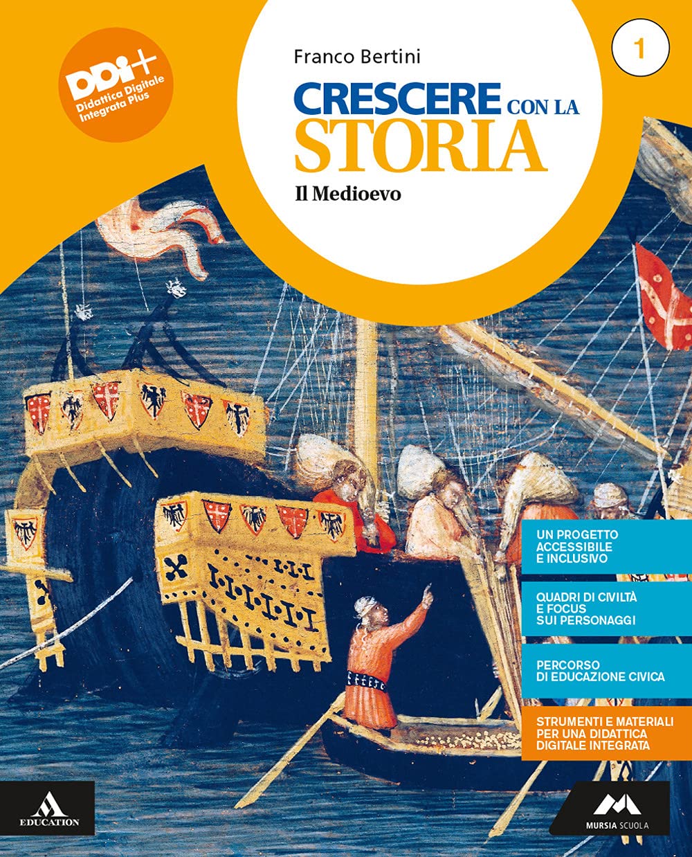 Crescere con la storia - Medioevo+Ed.Civica  1 - Centroscuola