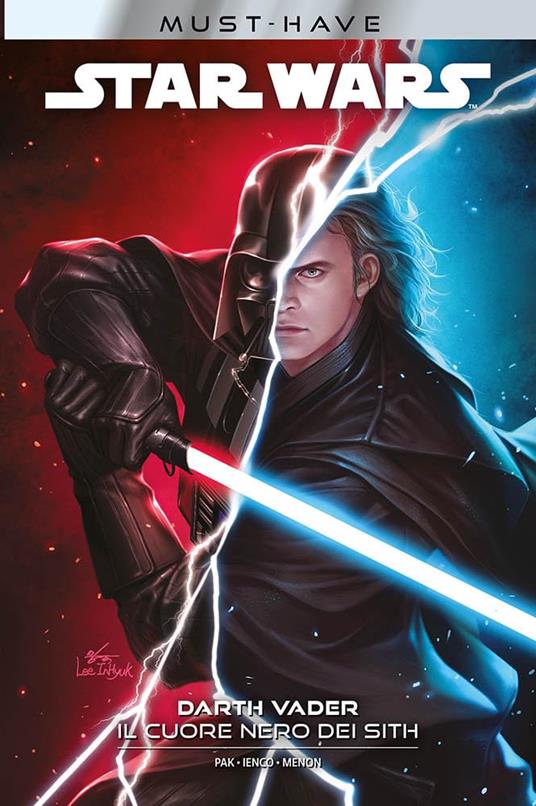 Copertina di Darth Vader. Star Wars. Il cuore nero dei Sith Vol. 1, fumetto Panini Comics