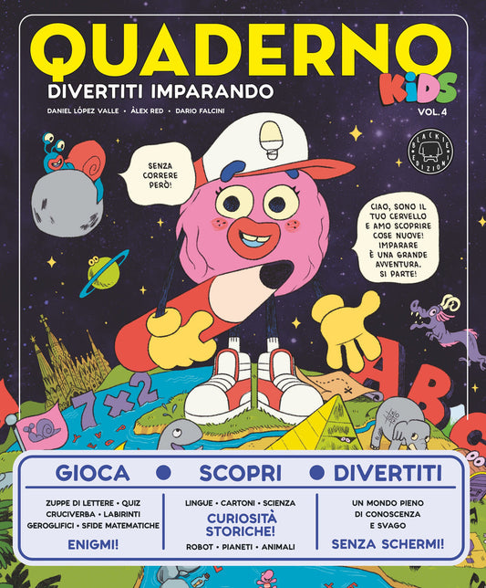 Quaderno Kids Vol. 4 - Daniel López Valle, Blackie Edizioni - copertina