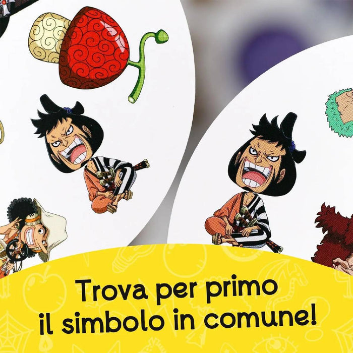Dobble One Piece - Asmodee - dettaglio carte gioco
