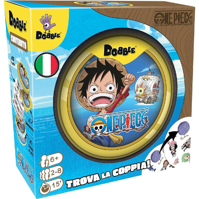 Dobble One Piece - Asmodee - confezione gioco di carte