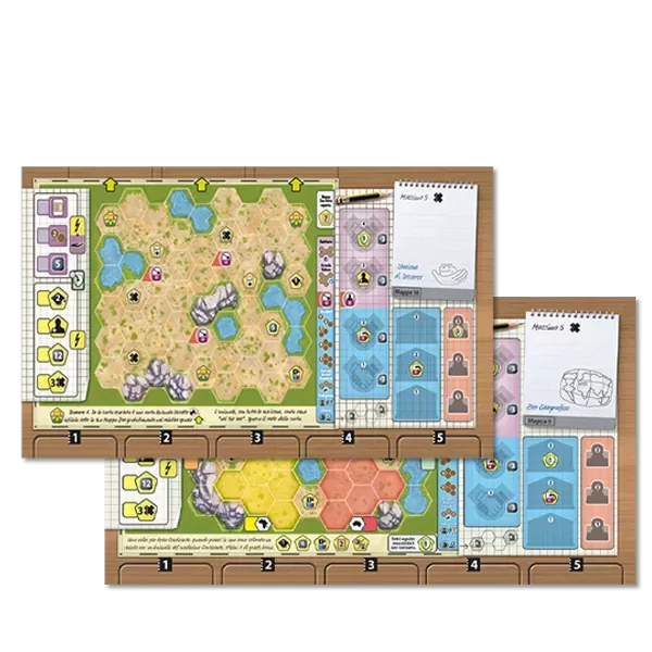 Ark Nova - Zoo Map Pack 1 - Centroscuola