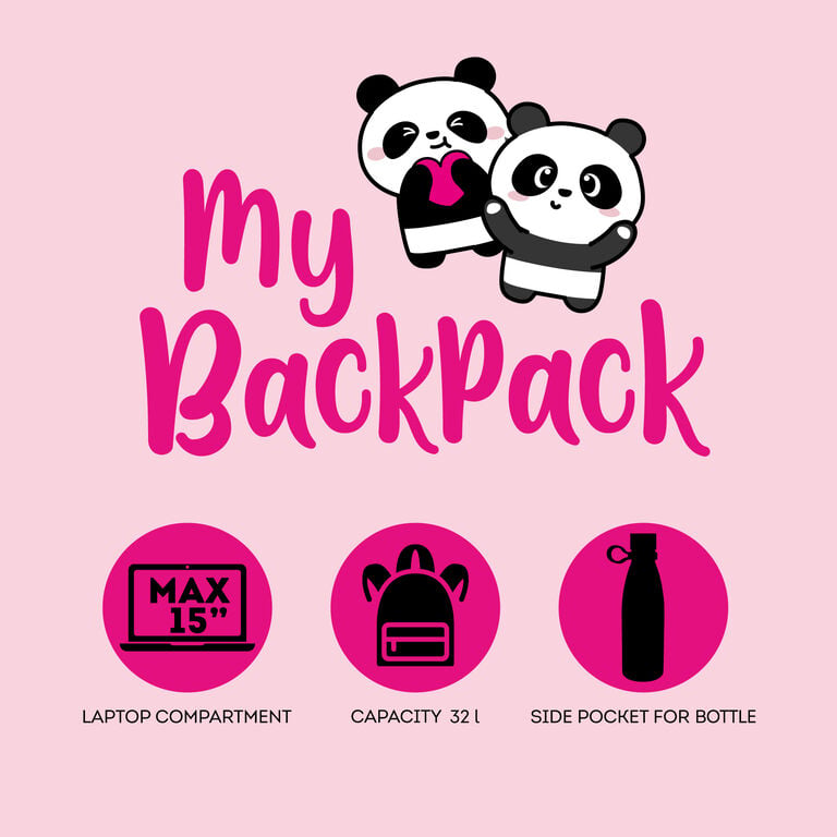 Zaino My Backpack Panda Legami