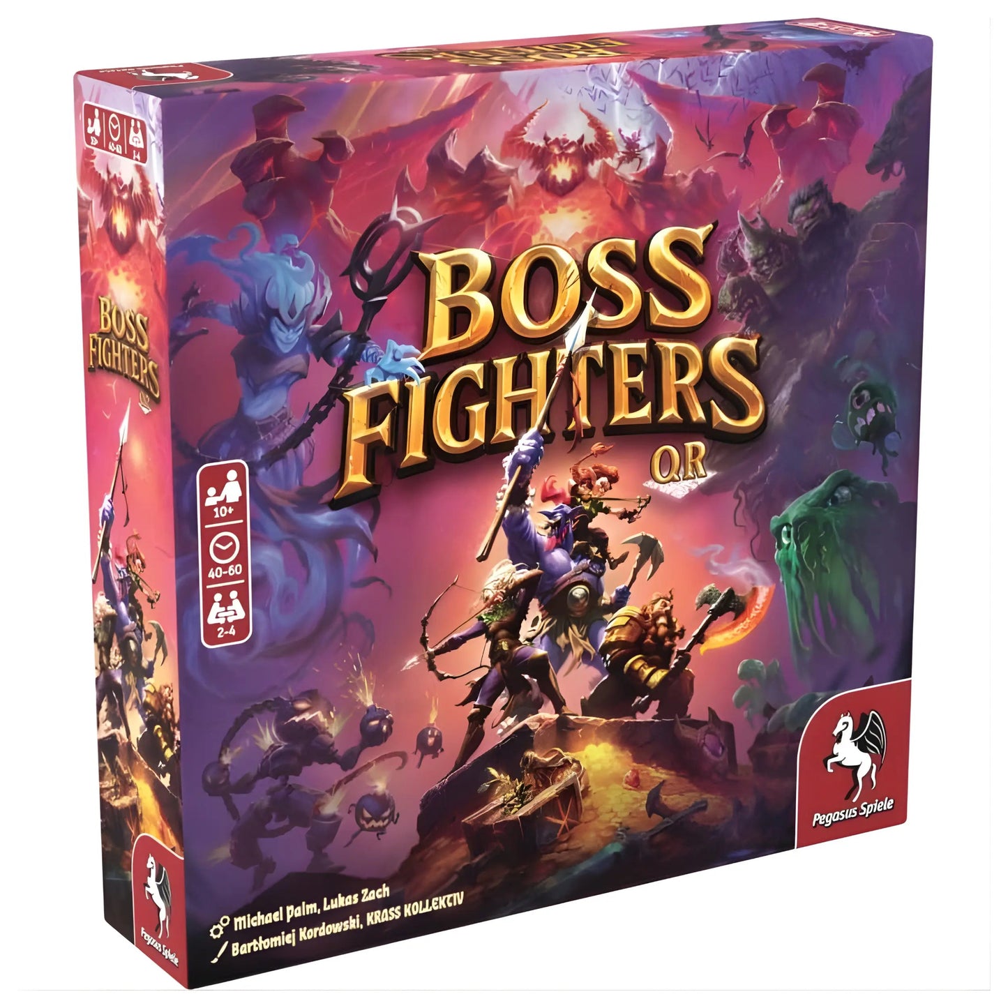 Boss Fighters QR - gioco da tavolo cooperativo Asmodee