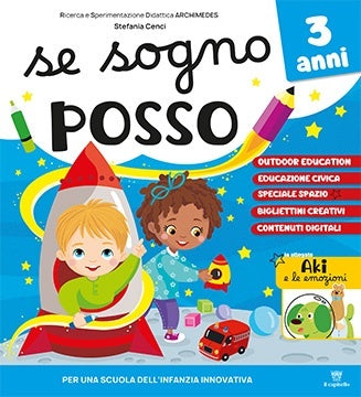 Se Sogno Posso 3 Anni - copertina quaderno operativo Il Capitello
