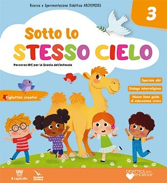 Copertina del quaderno operativo Sotto lo Stesso Cielo 3 Anni, Il Capitello