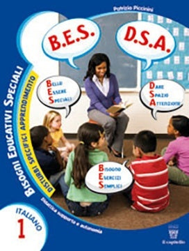 Copertina BES/DSA Italiano - Quaderno operativo classe 1, Il Capitello