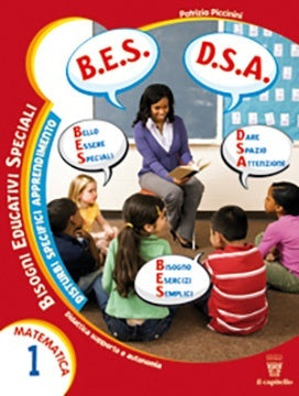 Copertina BES/DSA Matematica - Quaderno operativo classe 1, Il Capitello