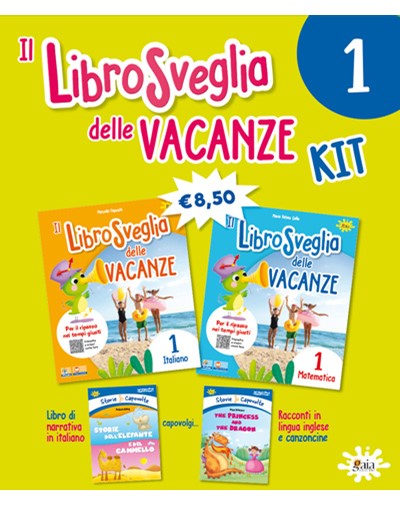 Il libro sveglia delle vacanze - kit ita + mate + narrativa 1 - Centroscuola