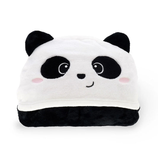 Coperta con Cappuccio Legami Panda - Cosy Hugs - Centroscuola