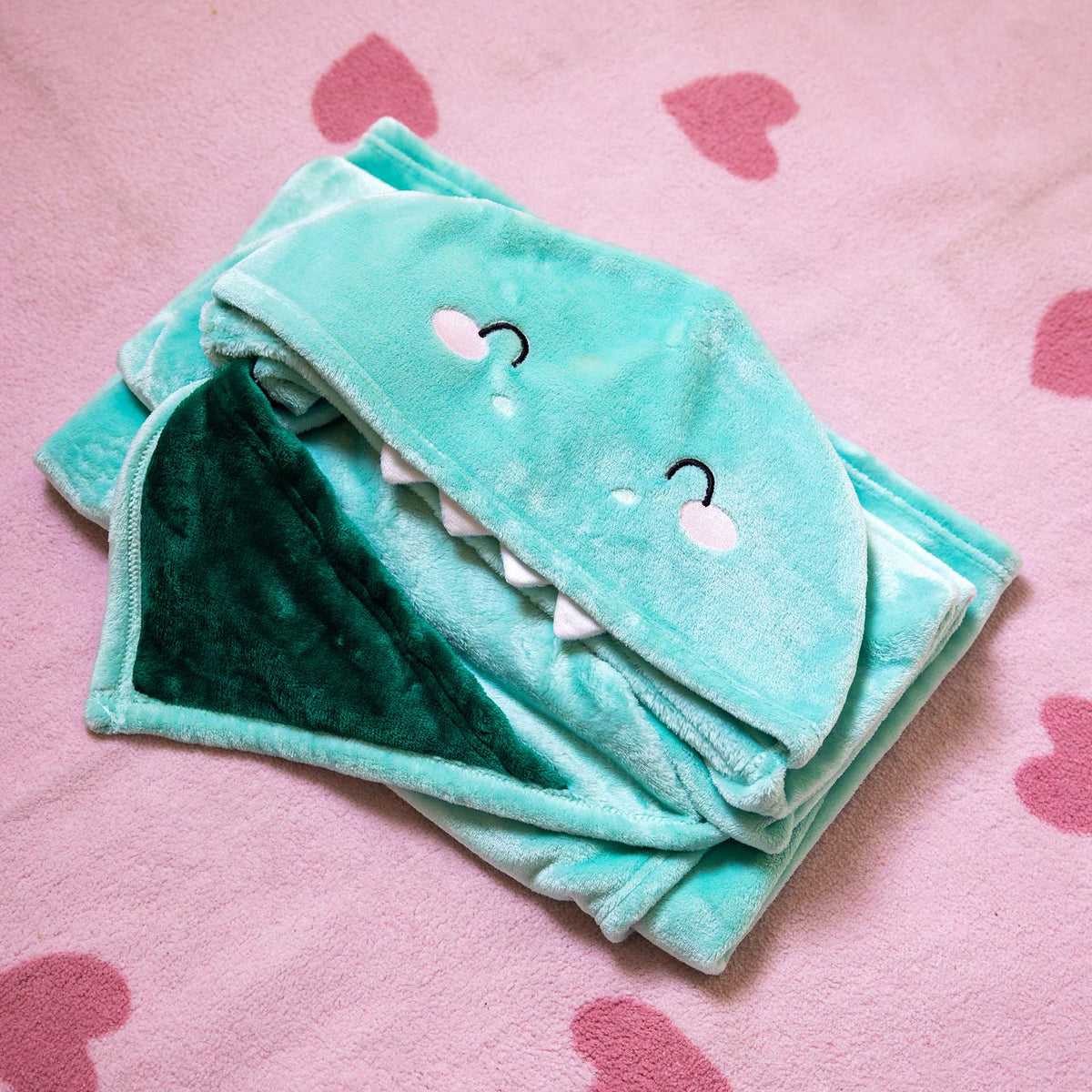 Coperta con cappuccio Legami Dino - Cosy Hugs