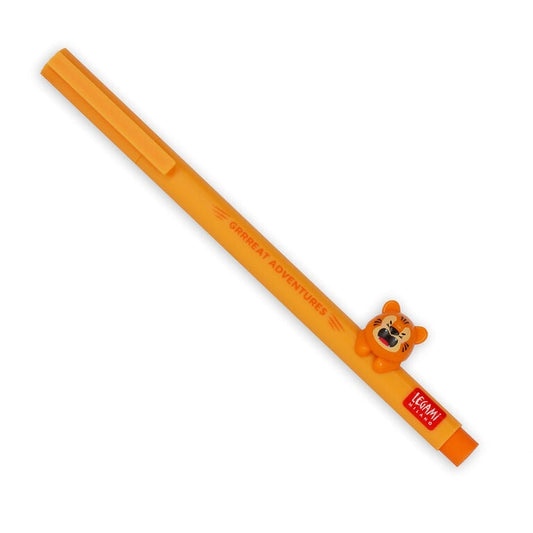 Penna Gel Lovely Friends Tiger Legami inchiostro arancione