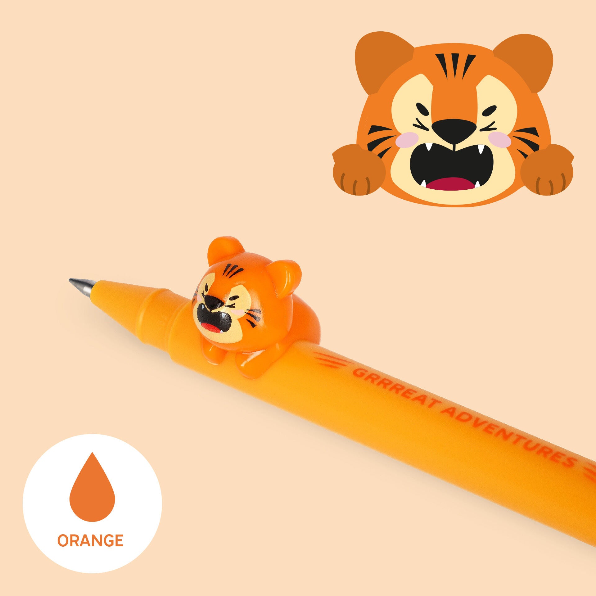 Penna Gel Lovely Friends Tiger Legami - vista 2