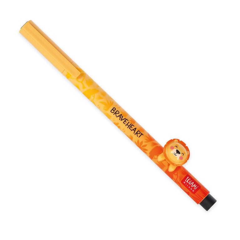 Penna Gel Lovely Friends Lion Legami inchiostro nero