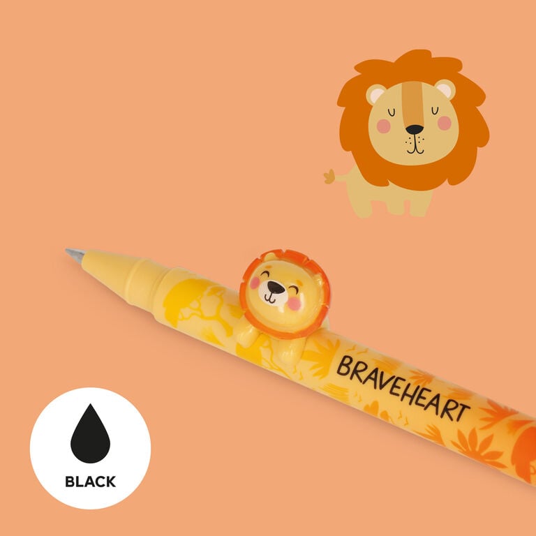 Penna Gel Lovely Friends Lion Legami - vista 2