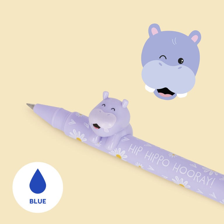 Penna Gel Lovely Friends Hippo Legami - vista 2