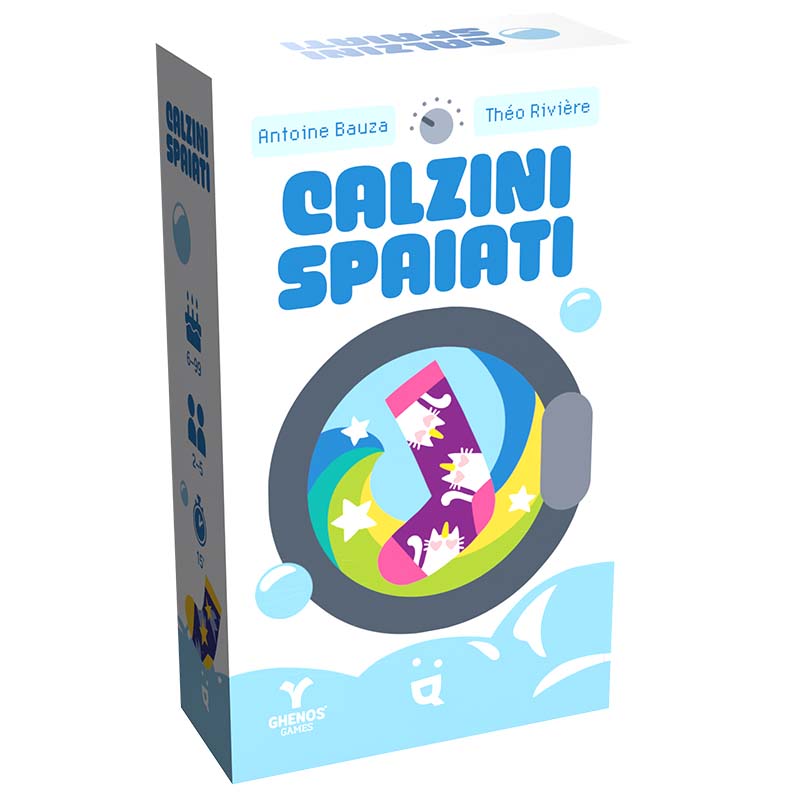 Calzini Spaiati - Ghenos Games - copertina gioco di carte