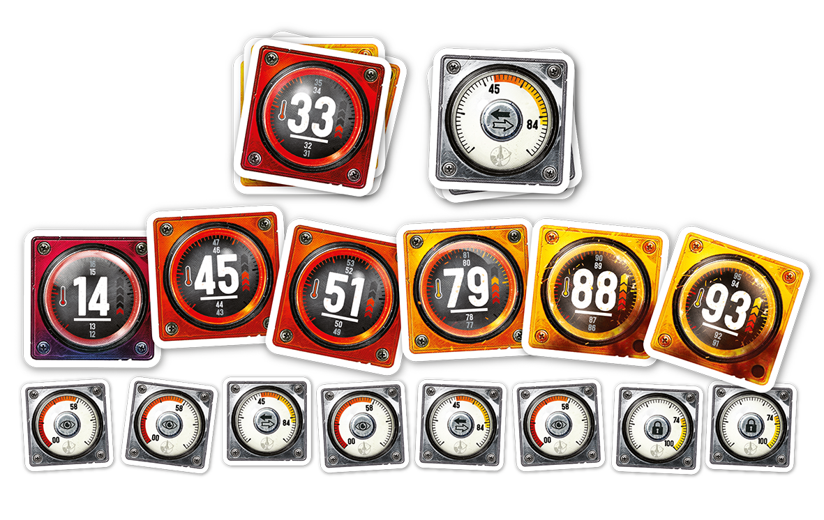 Crescendo - componenti gioco di carte Cranio Creations