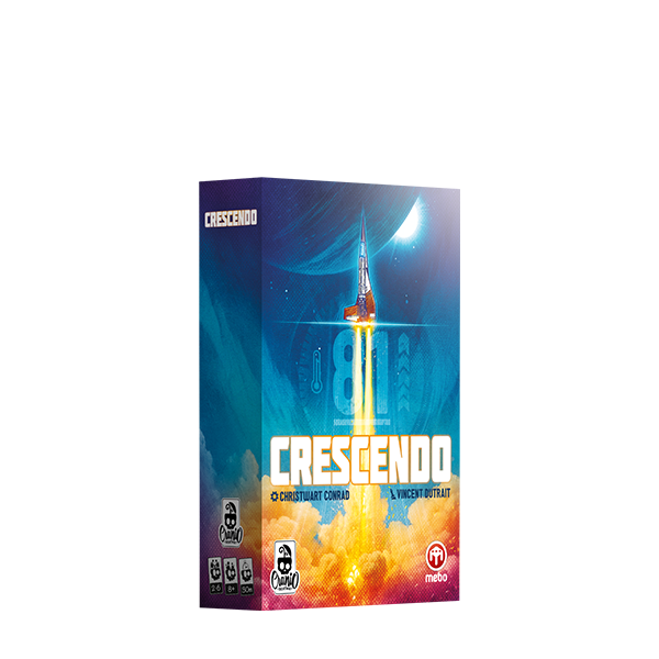 Crescendo - scatola gioco di carte Cranio Creations