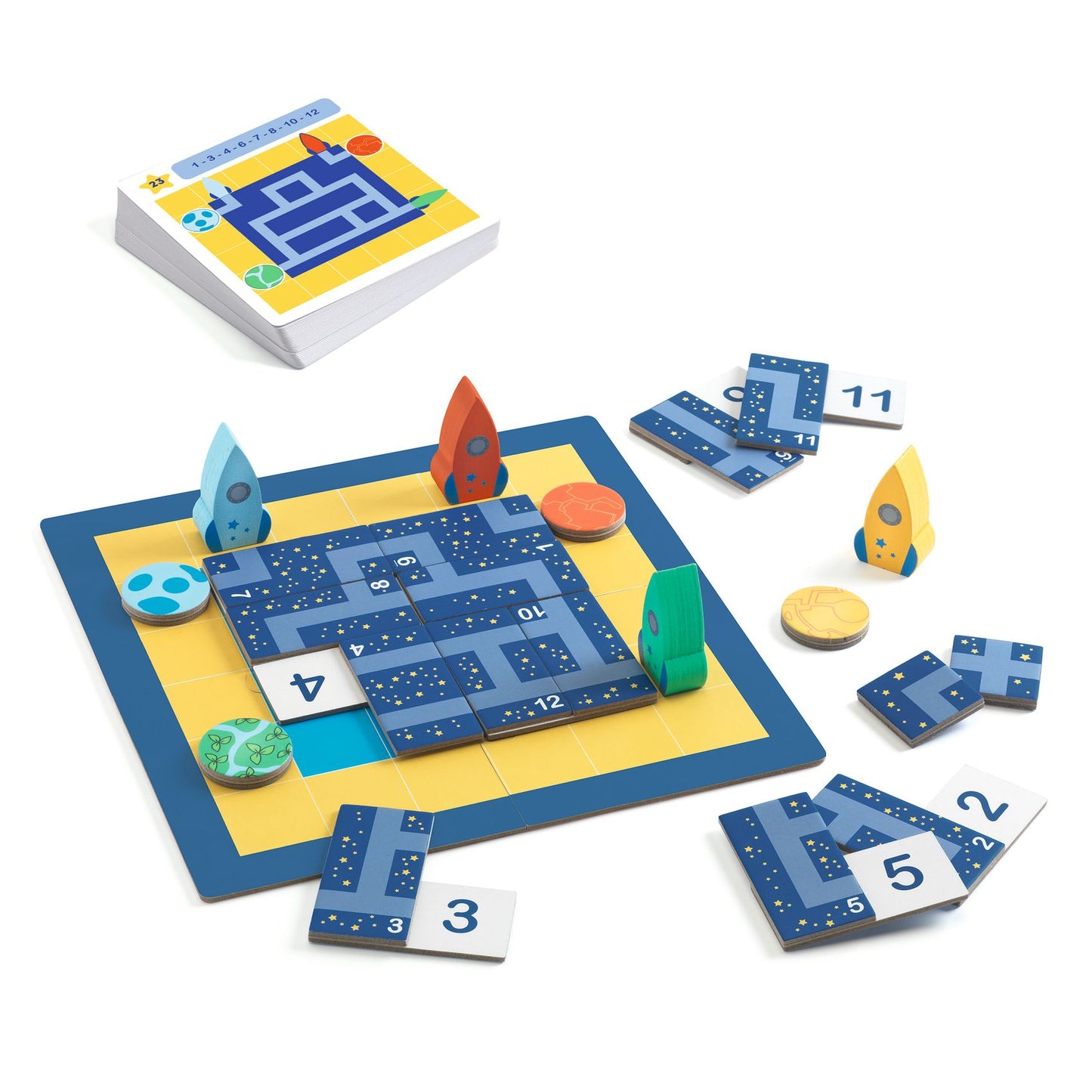 Rocket Track Djeco Sologic - componenti di gioco